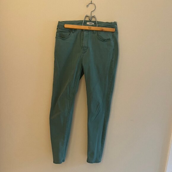 Kensie Pants - Kensie Jeans Vintage Luxe Women's Ultimate‎ High Rise Skinny Light Green